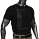 Premier Body Armor 360 Core Everyday Armor T-Shirt w/ 4 Level IIIA Panels, Crew Collar, Black, 2XL, 360-EAT-Black-2XL-4P