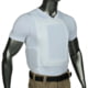 Premier Body Armor 360 Core Everyday Armor T-Shirt w/ 4 Level IIIA Panels, V-Neck, White, 2XL, 360-EAT-WHITE-2XL-V-4P
