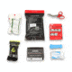 Premier Body Armor PBA Bleed Control Kit Celox Gauze, Black/Red, 9x6 inch, STAT-BC Kit 2.0 - CELOX