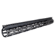 Presma AR-15 Super Light M-LOK Series Free Float Handguards, 17in, Black, MARM17