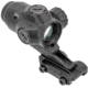 Primary Arms SLx 3x MicroPrism Red Dot Sight, 1/4 MOA, Prism Scope, Green Illuminated ACSS Raptor 5.56/.308 Yard, Black, 710037