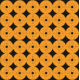 Pro-Shot 1RDOT-360 Peel &amp; Stick 1 Orange Target Dots 10 Per Pack