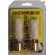 Pro-Shot Pro-Shot Brass Snap Caps With Cotton Mops 12 Gauge Two Per Package, White w/ Brass Head, 12SC