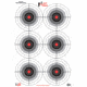 Pro-Shot Multi-Bullseye Heavy Paper Target, 23x35in, Multi, 5 Pack, Multi-Bullseye-5PK