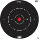 Pro-Shot Pro-Shot Splatter Shot Bullseye Targets - Heavy Tag Paper 12 Inch White 12 Pack, White, 12B-Whte-TG-12PK
