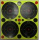 Pro-Shot Splatter Shot Bullseye w/ Pasters, Green, 3in, 3B-Green-48