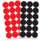 Pro-Shot Splatter Shot Target Repair Pasters Red And Black 432 Per Package