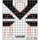 ProShot LockOn Strike Zone Targets, 8 Pack, 14 x 16, SZ-8