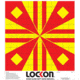 ProShot LockOn T-1 3/4 Low Power Optic Sight-In Target, 12in x 12in Target Area, Yellow/Red, 10 Pack, T-1 3/4-10