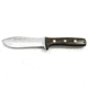 Puma Knives El Nu Drop Point, 128mm, Stainless Steel, Fixed Blade Knife, Ebony wood, Small 825912