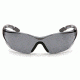 Pyramex Achieva Safety Glasses, Gray Temples, Gray Lenses SG6520S