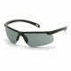 Pyramex Ever-Lite Black Frame/Gray-Anti-Fog Lens, Box SB8620DT