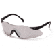Pyramex Intrepid Safety Glasses - Silver Mirror Lens, Black Frame SB1670S