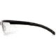 Pyramex Everlite Shooting Glasses Clear Lens, Black, PYSB8610DT