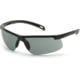 Pyramex Everlite Shooting Glasses Gray Lens, Black, PYSB8620DT