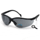Pyramex V2 Readers Glasses - Gray + 1.5 Lens, Black Frame SB1820R15