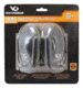 Pyramex VentureGear PM9010 Ear Muffs NRR 22db Blue With Green Trim Clampacked