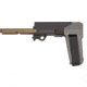 Q Honey Badger Pistol Brace, Gray, ACC-HB-BRACE-ASSEMBLY