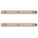 Q The Fix 1913 Picatinny Rail, 8.5in, 6 Mil, Clear Anodized, Black, ACC-FIX-TOPRAIL-8.5IN-6MIL