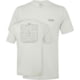 Rab Crimp Elevation Tee - Men's, Light Zinc, Large, QBL-68-LZN-LRG