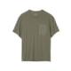 Rab Rivelin Pocket Tee - Men's, Light Khaki, Extra Large, QBL-75-LKH-XLG