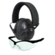 Radians LS0100CKCS G4 Junior Shooting Glasses Clear Lens Black Frame Includes Lo