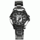Ram Instrument Military Watch, Gun Metal Finish, POW-MIA with Date V1D04-G