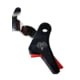 Ramm Tactical Leverage Trigger Kit for Slim-Line G42 Straight, Black w/red safety, RT-GK-SL-42-ST-RD