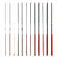 RamRodz 60021 Micro Round Files Cleaning File .03-.120 12 Piece