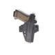 Raven Concealment Perun OWB Paddle Holster, Glock 19/Glock 23/Glock 31/Glock 26/Glock 22, Ambidextrous, Matte, Black, PXG17