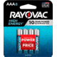 Rayovac AAA HIGH ENREGY Alkaline Batteries Silver/Blue 1.5 Volts 1,123 mAh 8 Single Pack, 8248T102