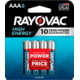 Rayovac AAA HIGH ENREGY Alkaline Batteries Silver/Blue 1.5 Volts 1,123 mAh 8 Single Pack, 8248T102
