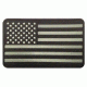 RE Factor Tactical USA Flag PVC Patch, Glow in the Dark, RFPAAFGD