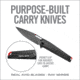 Real Avid Rav-5 Knife Assisted Folding 3.4 Bld Black Alum.