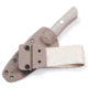 Real Steel Bushcraft III Coyote Fixed Blade Knife, 8.5in Overall, 4in Satin D2 Tool Steel Blade, Coyote Tan G10 Handle, Belt Adapter, Coyote Brown Kydex Belt Sheath, Coyote tan, 3726