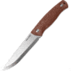 Real Steel Pathfinder Fixed Blade Knife, 4.57in, 14C28N Steel, Brown Micarta Handle, 3851B