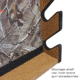 Realtree 4 Gun Wall Storage Rack, Camo, 30 x 5 x 35, 39-4004