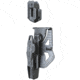 Recover Tactical G7A OWB Active Retention Universal Light-Bearing Holster, Left, Black, G7A-L-01