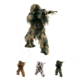 Red Rock Outdoor Gear 5 Piece Ghillie Suit, ACU, Desert, Snow, Woodland