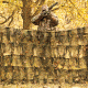 Red Rock Outdoor Gear Ghillie Blind Camouflage Netting, Woodland, 5ftx12ft 70935