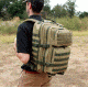 Red Rock Outdoor Gear 35L Large Assault Pack, Coyote w/Olive Drab, 80236CO