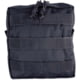 Red Rock Outdoor Gear Medium MOLLE Utility Pouch, Black, 82-003BLK