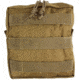 Red Rock Outdoor Gear Medium MOLLE Utility Pouch, Coyote, 82-003COY