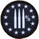Red Rock Outdoor Gear Morale Patch, 3% Bullets, 97-042