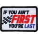 Red Rock Outdoor Gear Morale Patch, If You Ain't First You're Last, 97-049