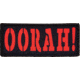 Red Rock Outdoor Gear Morale Patch, OORAH!, 97-065