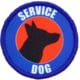 Red Rock Outdoor Gear Morale Patch, Service Dog, 97-012