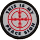 Red Rock Outdoor Gear Morale Patch, This Is My Peace Sign, 97-059