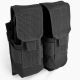 Red Rock Outdoor Gear Double Rifle Mag Pouch, Black, 82-021BLK