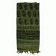 Red Rock Outdoor Gear Shemagh Head Wrap, OD/Black Grenade, 70-30
